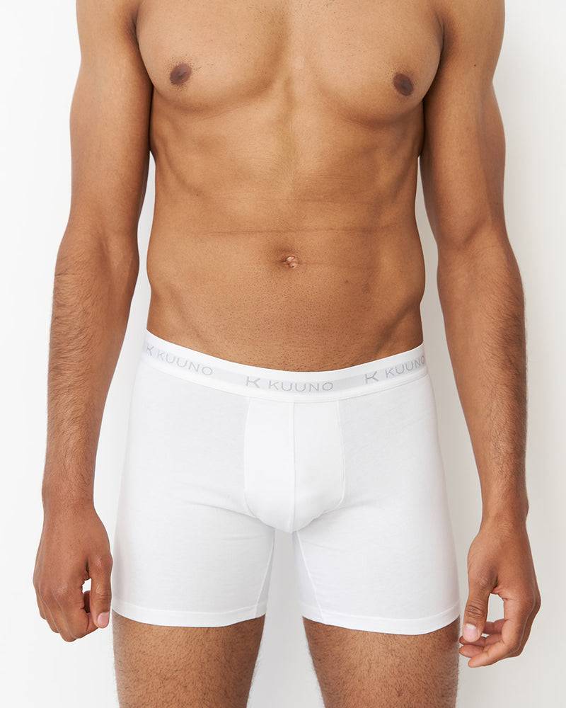 Kuuno Everyday Boxers Long Classic White im Angebot