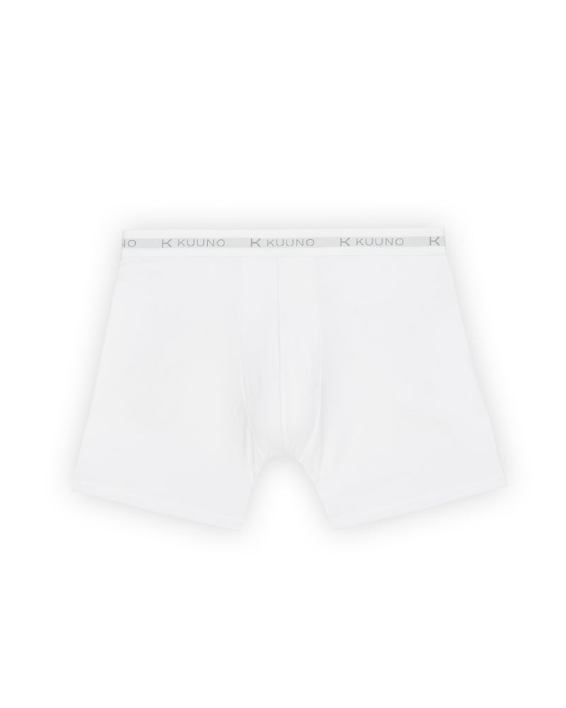 Kuuno Everyday Boxers Long Classic White im Angebot