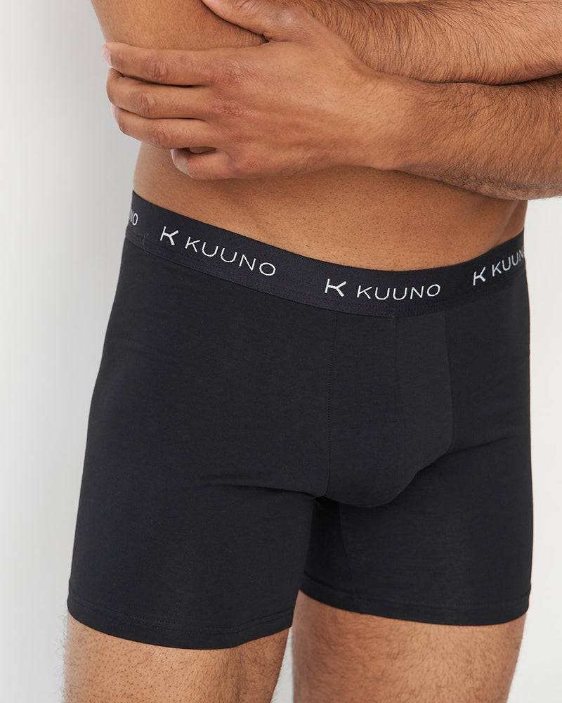 Kuuno Everyday Boxers Long Night Black Meist gekauft