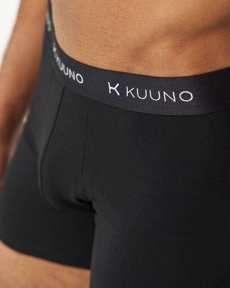 Kuuno Everyday Boxers Long Night Black Meist gekauft