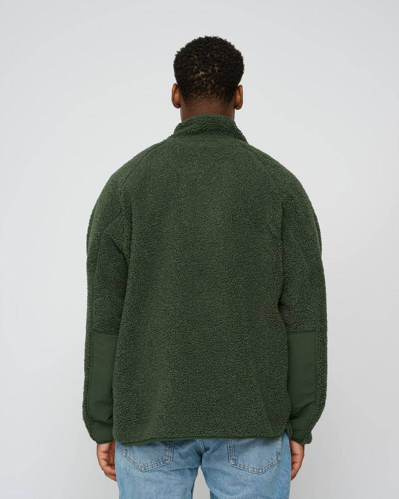 Kuuno Everyday Half Zip Fleece Forest Green Fabrikverkauf
