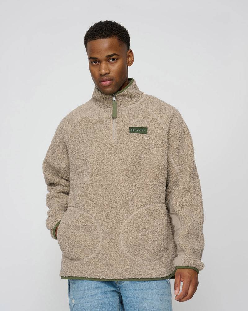 Kuuno Everyday Half Zip Fleece Deep Sand Meist gekauft