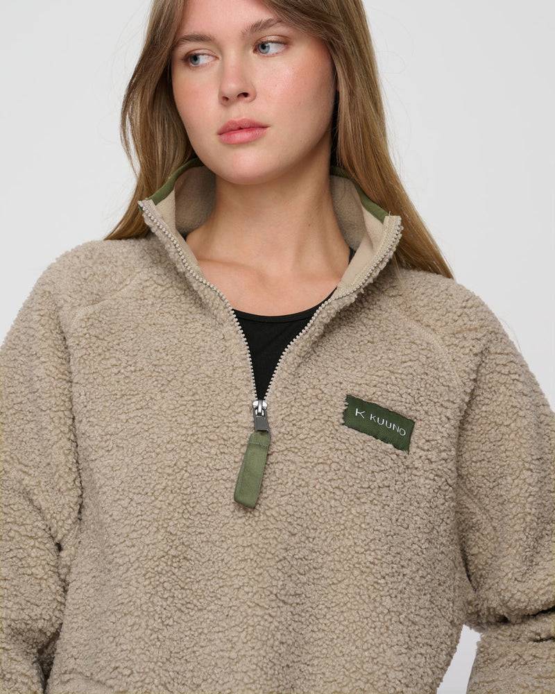 Kuuno Everyday Half Zip Fleece Deep Sand Meist gekauft