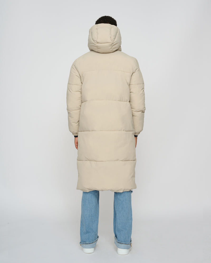 Kuuno Everyday Long Puffer Jacket Light Beige Auslauf