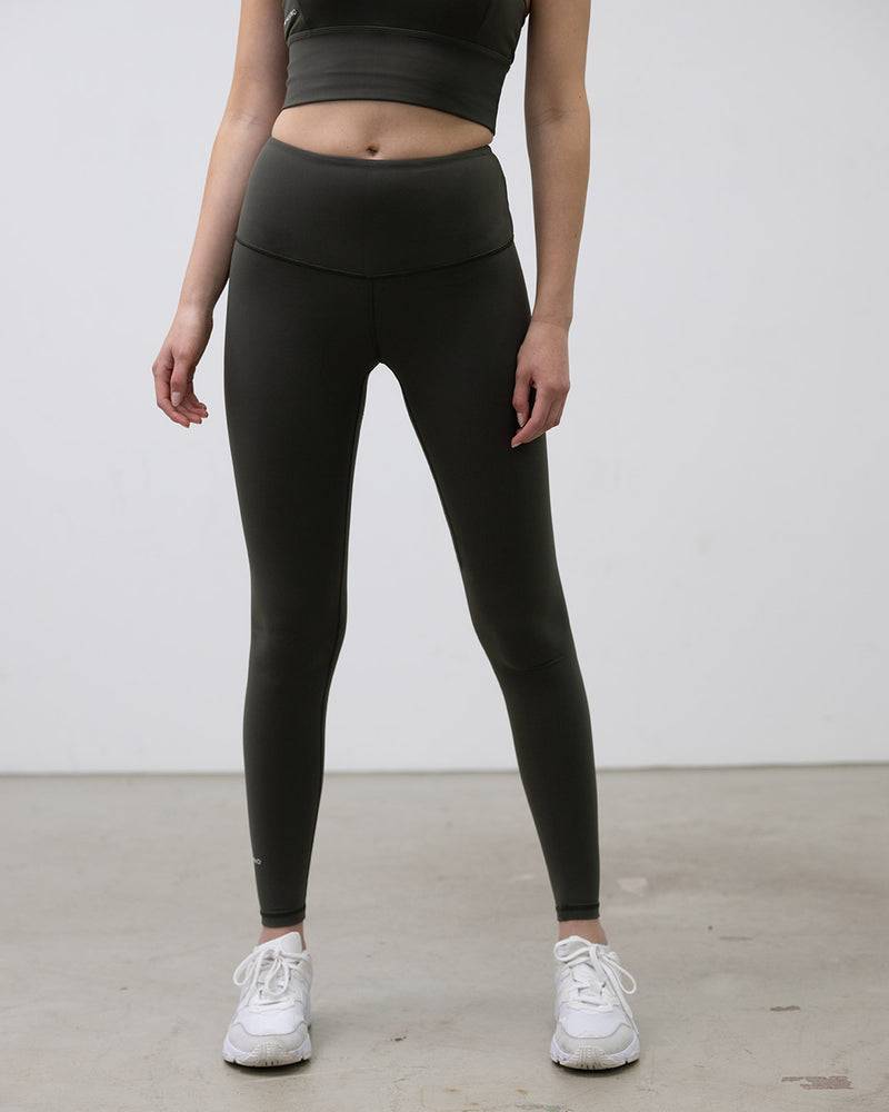 Kuuno Tall Essential High Waist Tights Forest Green Günstiger Verkauf