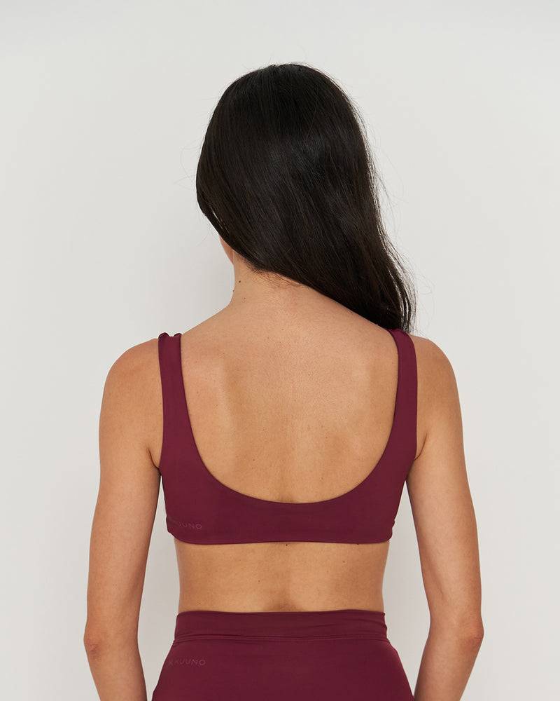 Kuuno Bikini Top Dark Berry Outlet