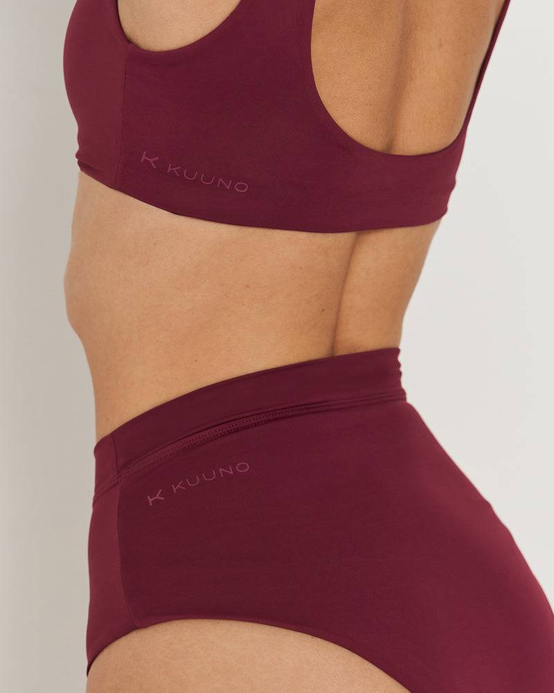 Kuuno Bikini Top Dark Berry Outlet