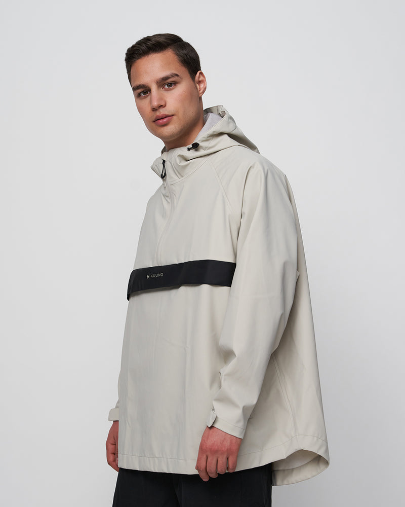 Kuuno Everyday Half Zip Jacket Light Beige Auslauf