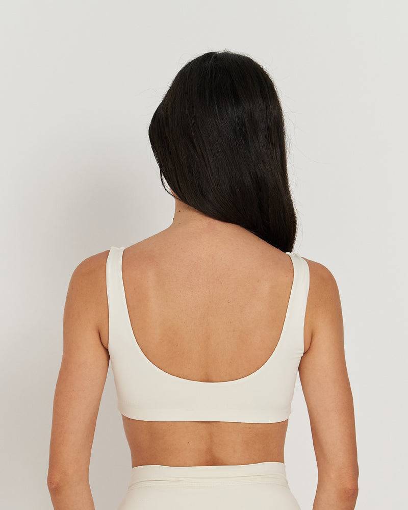 Kuuno Bikini Top Off White Schlussverkauf
