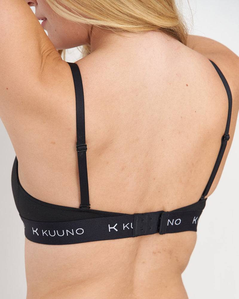 Kuuno Everyday Movement Bra Night Black Fabrikverkauf