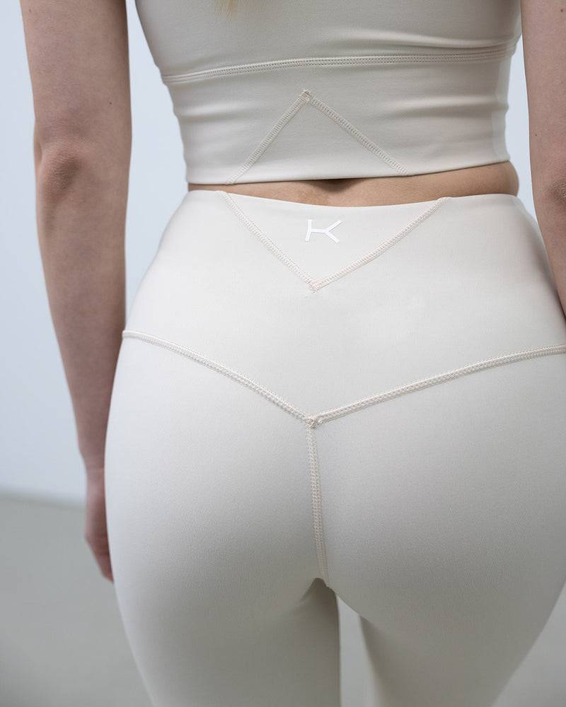 Kuuno Tall Essential High Waist Tights Light Beige Blitzverkäufe