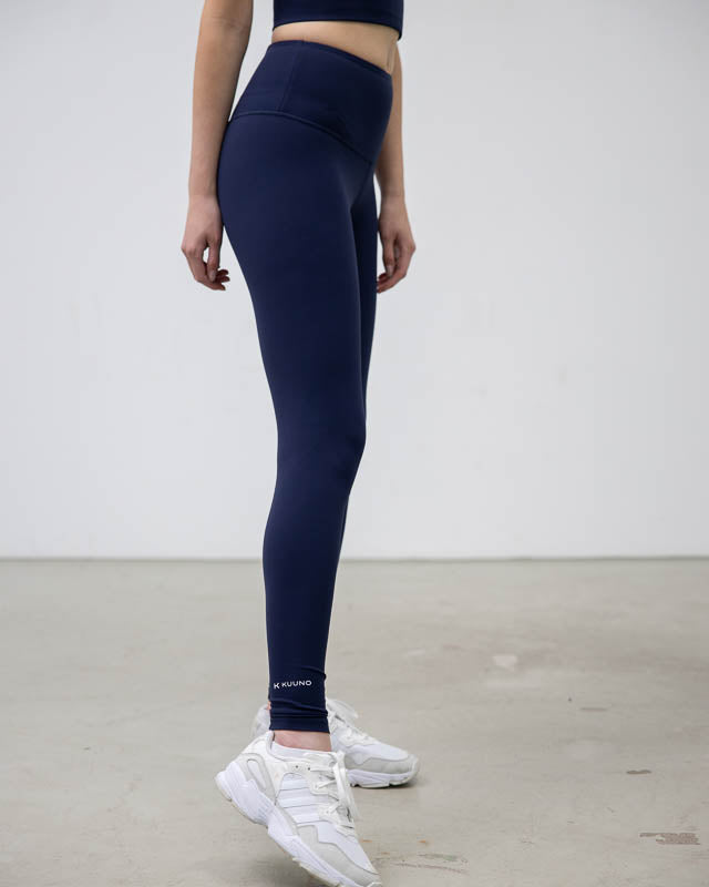 Kuuno Tall Essential High Waist Tights Navy Blue Günstiger Verkauf