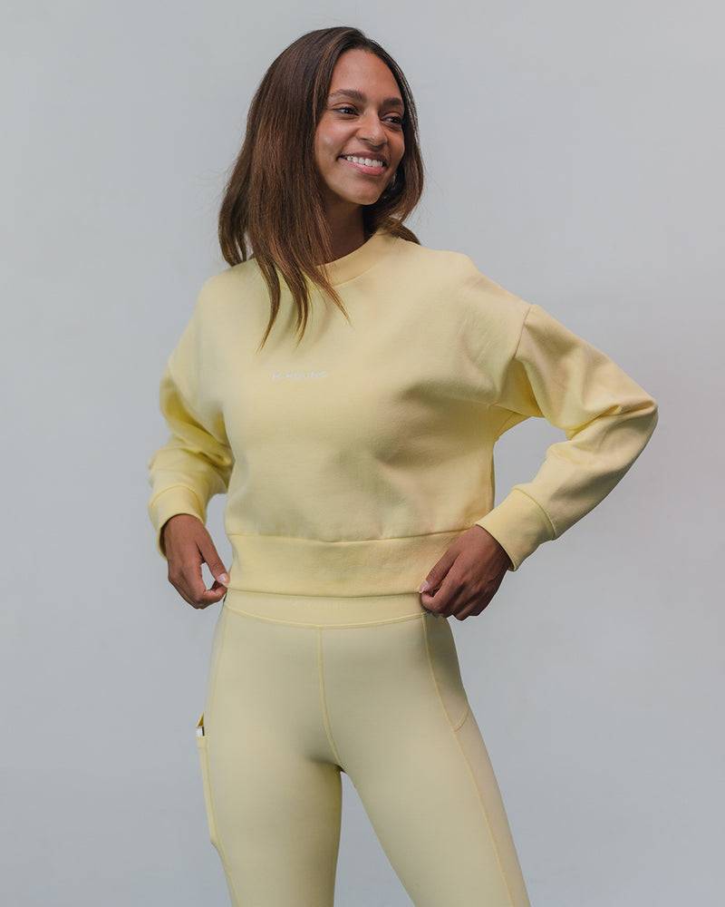 Kuuno Dynamic High Waist Tights Pale Yellow Blitzverkäufe