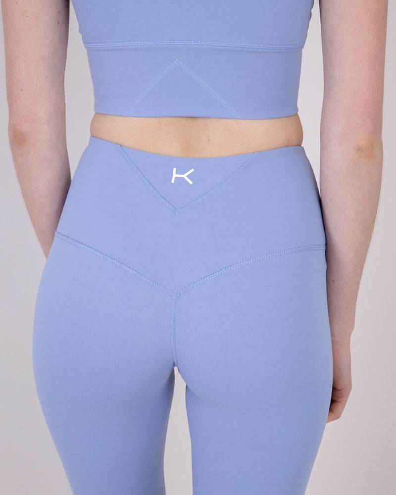 Kuuno Tall Essential High Waist Tights Sky Blue Hotsell