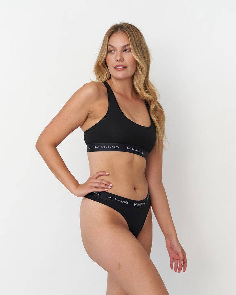 Kuuno Everyday Bra Sporty Night Black Schlussverkauf