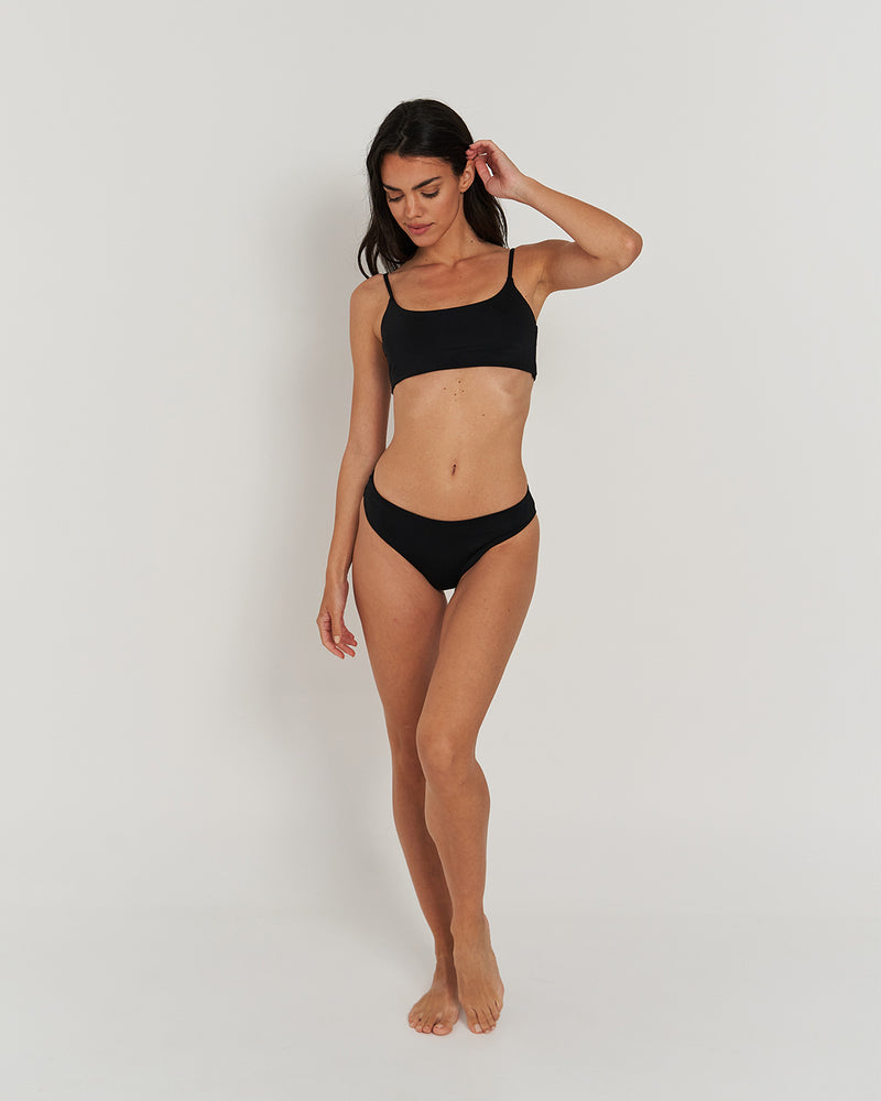 Kuuno Bikini Bottom Classic Night Black Günstiger Verkauf