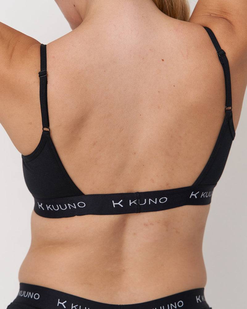 Kuuno Everyday Soft Bra Night Black Vierteljährliche Förderung