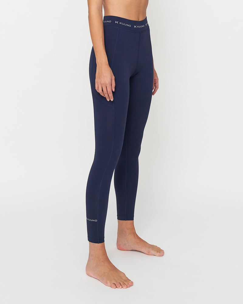 Kuuno Dynamic High Waist Tights Navy Blue im Angebot
