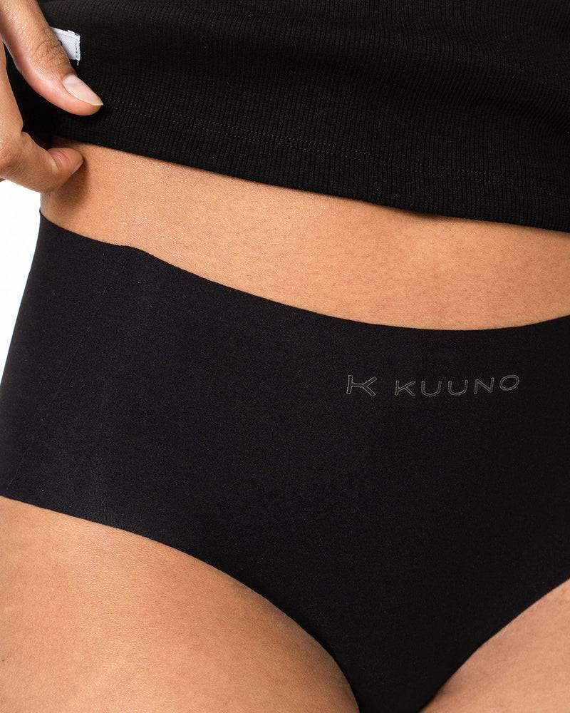 Kuuno 3er-Set Seamless High Waist Classic Brief Night Black Blitzverkäufe