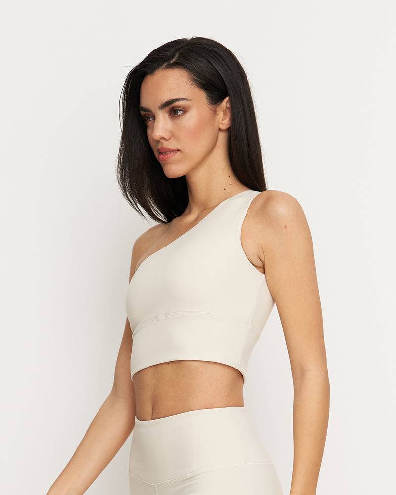 Kuuno Essential One Shoulder Bra Light Beige Verkauf