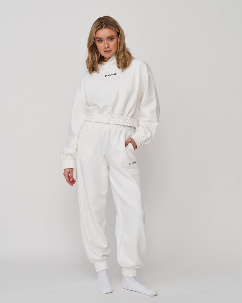 Kuuno Everyday Jogger Pants Classic White