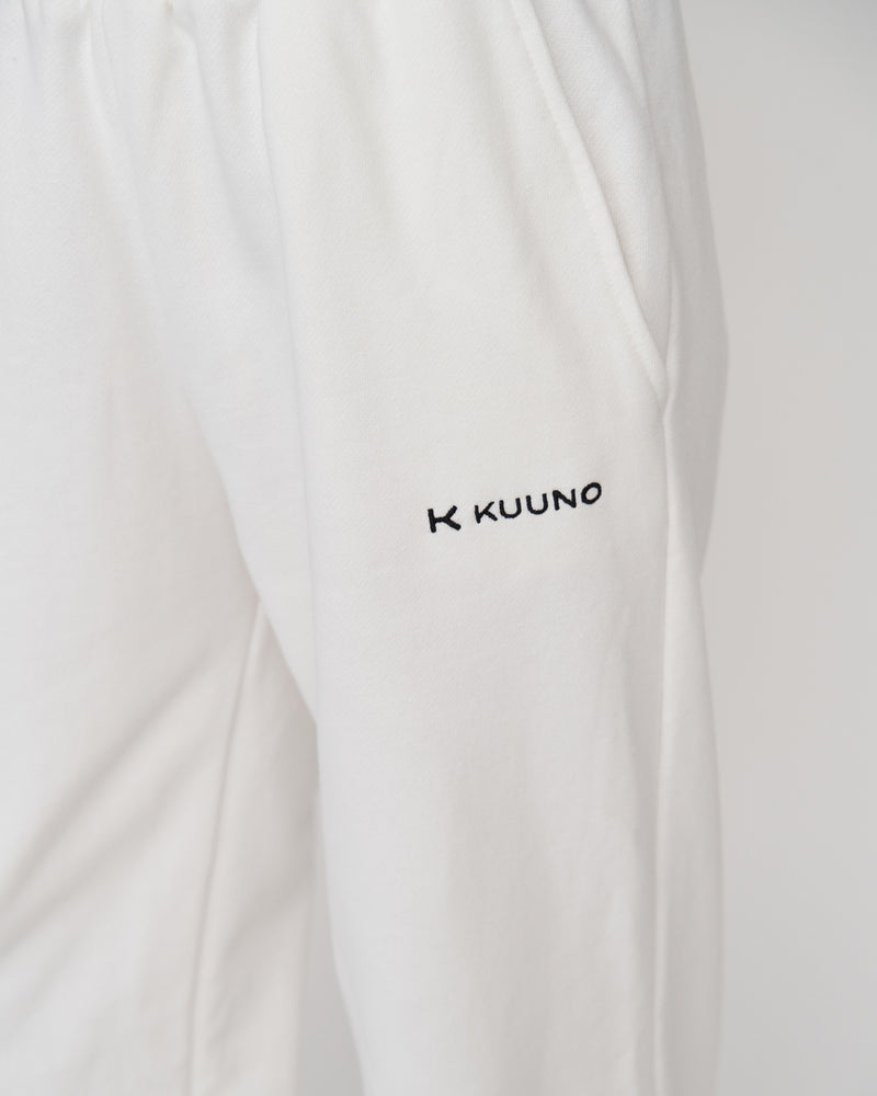 Kuuno Everyday Jogger Pants Classic White Kostenloser Versand