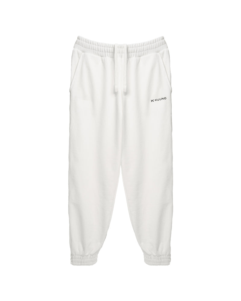 Kuuno Everyday Jogger Pants Classic White Kostenloser Versand