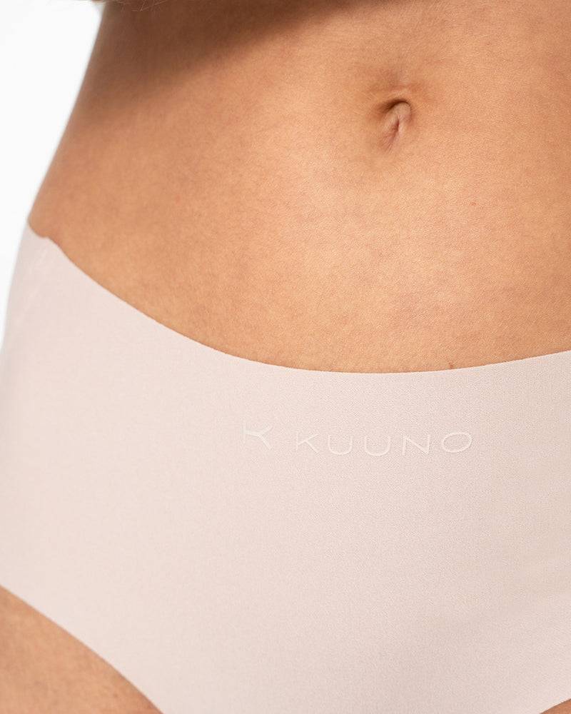 Kuuno 3er-Set Seamless High Waist Classic Brief Natural Blush Günstiger Verkauf
