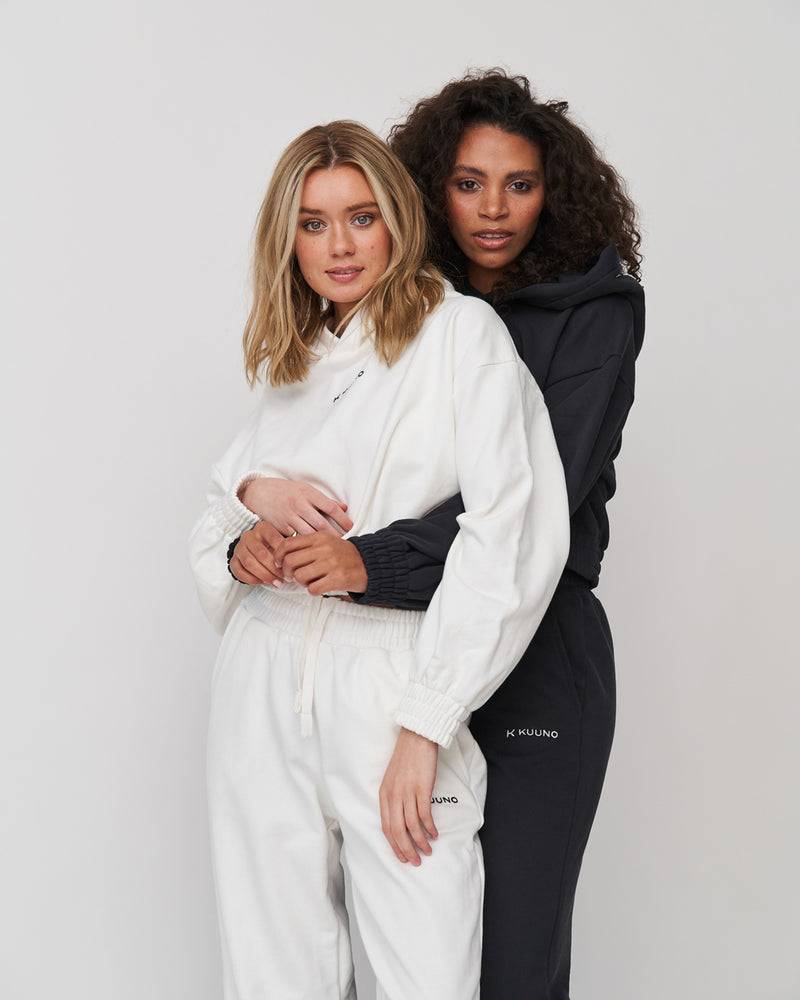 Kuuno Everyday Jogger Hoodie Classic White Outlet