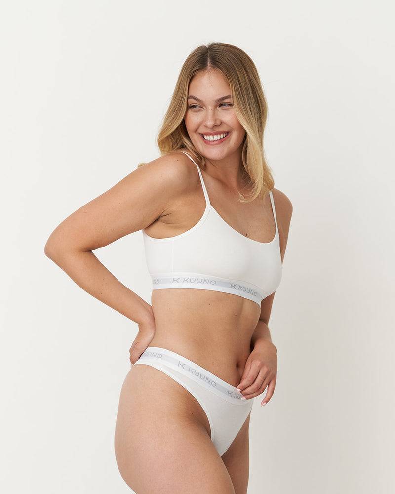Kuuno Everyday Soft Bra Classic White Auslauf