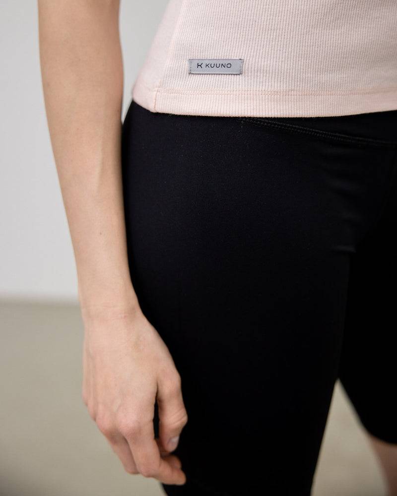 Kuuno Everyday Cotton Tank Top Light Pink Günstiger Verkauf