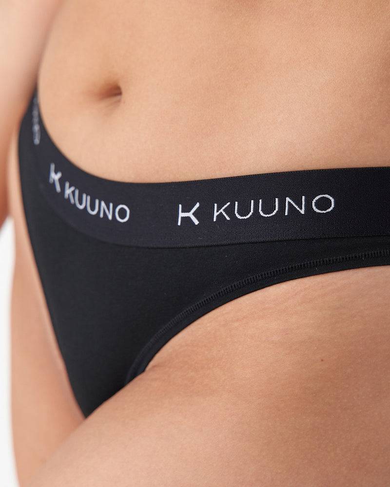 Kuuno Everyday Thong Night Black Auslauf