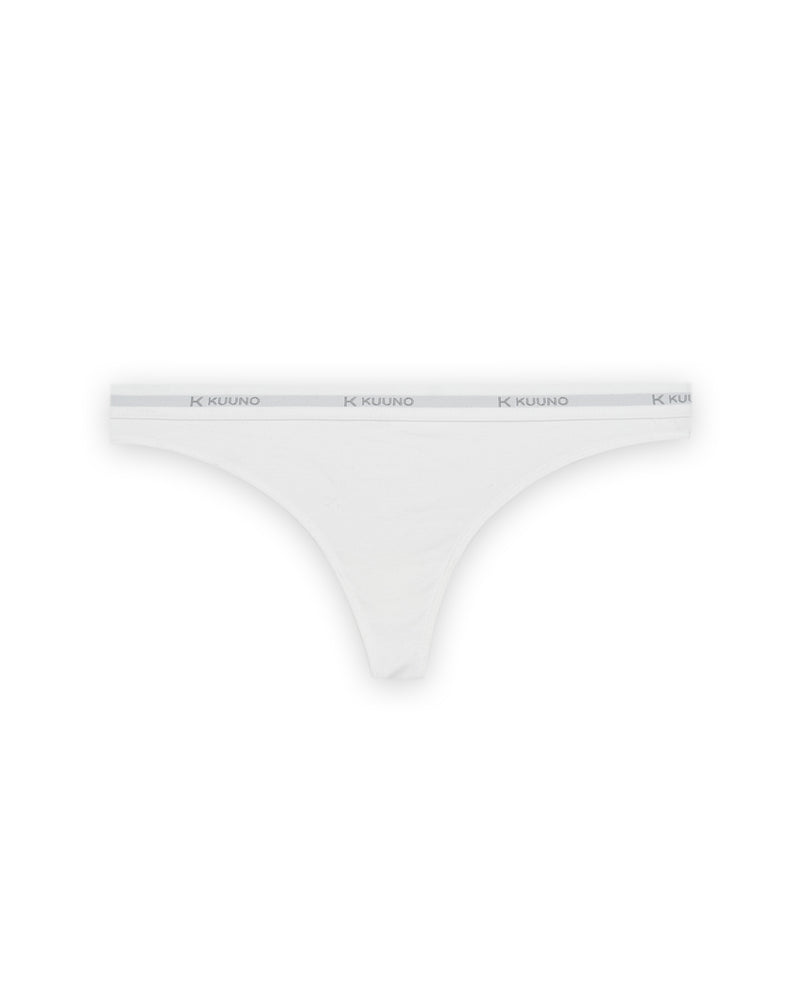 Kuuno Everyday High Cut Thong Classic White Outlet