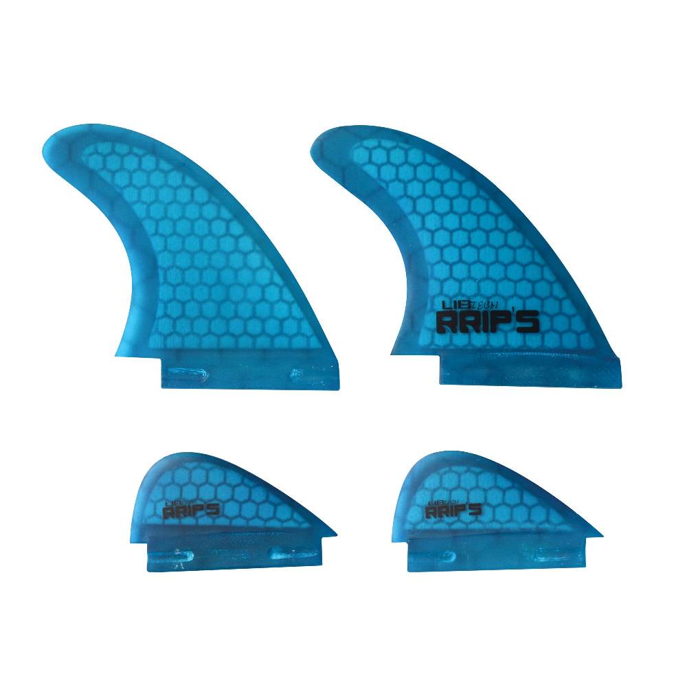 Lib Tech Quad Wakesurf Fin Set - Medium im Angebot