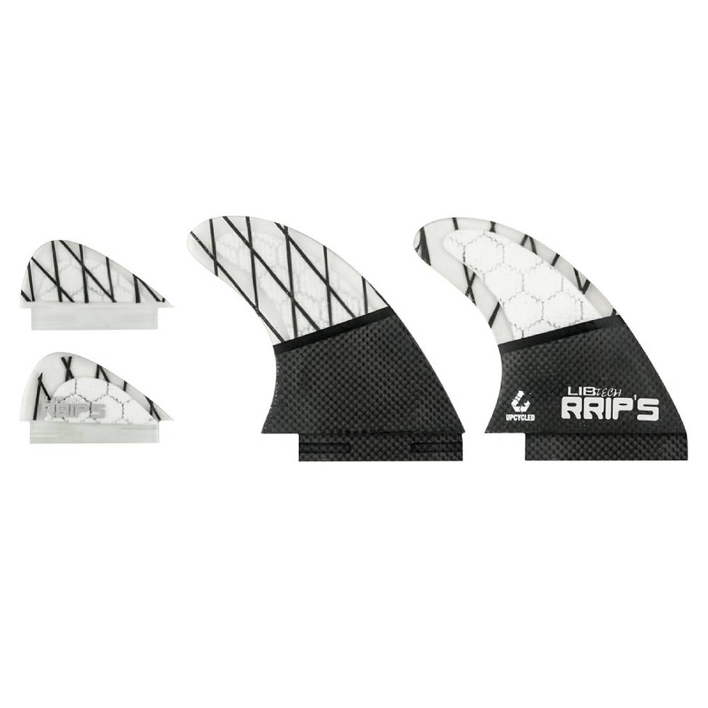 Lib Tech Quad Wakesurf Fin Set - Carbon Günstiger Verkauf