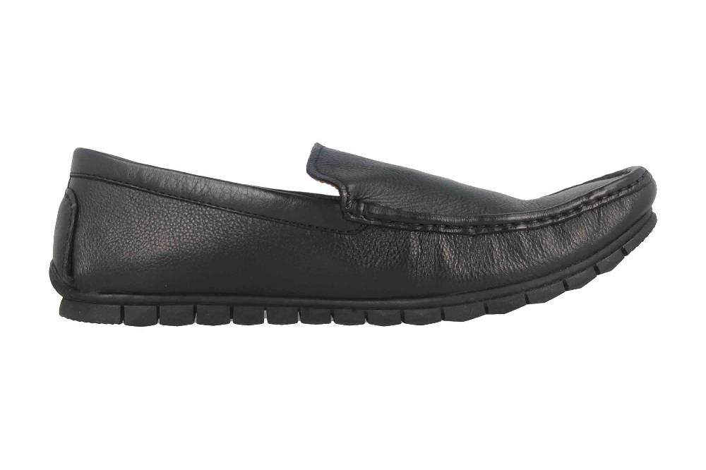 Camel Active Slipper in Übergrößen Schwarz 54BW001-100100 große Herrenschuhe Auslauf
