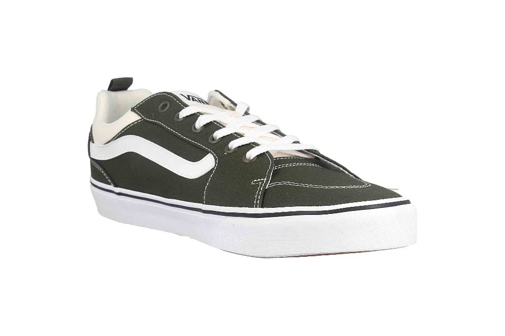 VANS MN Filmore CANVAS BLOCK OLIVE/WHITE Sneaker in Übergrößen Grün VN0A5EDUY331 große Herrenschuhe Angebote