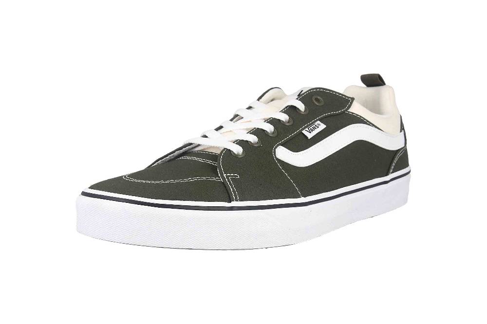 VANS MN Filmore CANVAS BLOCK OLIVE/WHITE Sneaker in Übergrößen Grün VN0A5EDUY331 große Herrenschuhe Angebote