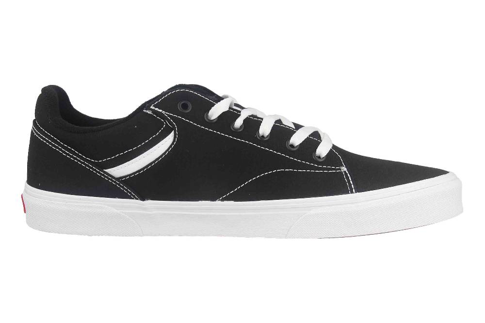 VANS MN Seldan CANVAS (Canvas) Black/White Sneaker in Übergrößen Schwarz VN0A4TZE1871 große Herrenschuhe Hotsell