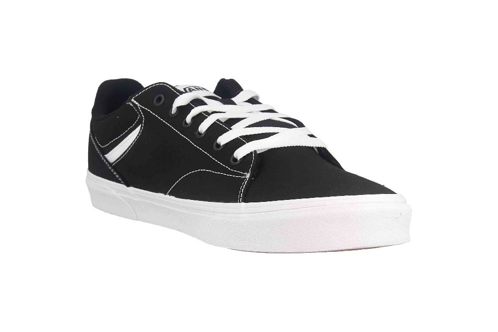 VANS MN Seldan CANVAS (Canvas) Black/White Sneaker in Übergrößen Schwarz VN0A4TZE1871 große Herrenschuhe Hotsell