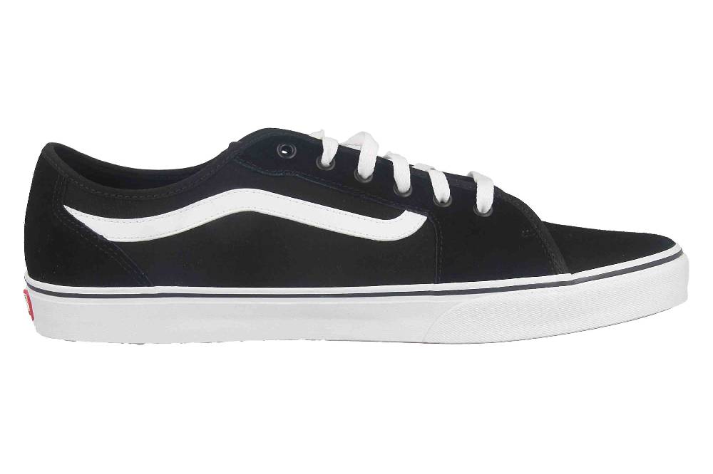 VANS MN Filmore Decon SUEDE/CANVAS (SUEDE/CANVAS) BLK/WHITE Sneaker in Übergrößen Schwarz VN0A3WKZ5LM1 große Herrenschuhe Blitzverkäufe
