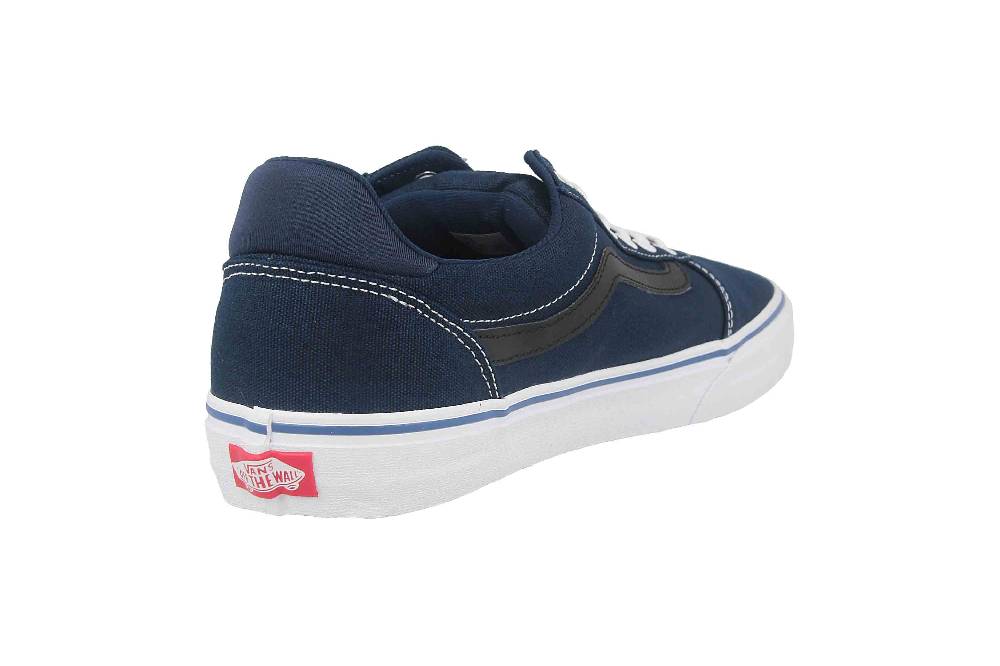 VANS Ward Deluxe CANVAS DRESS BLUES/WHITE Sneaker in Übergrößen Blau VN000C4U5S21 große Herrenschuhe Outlet