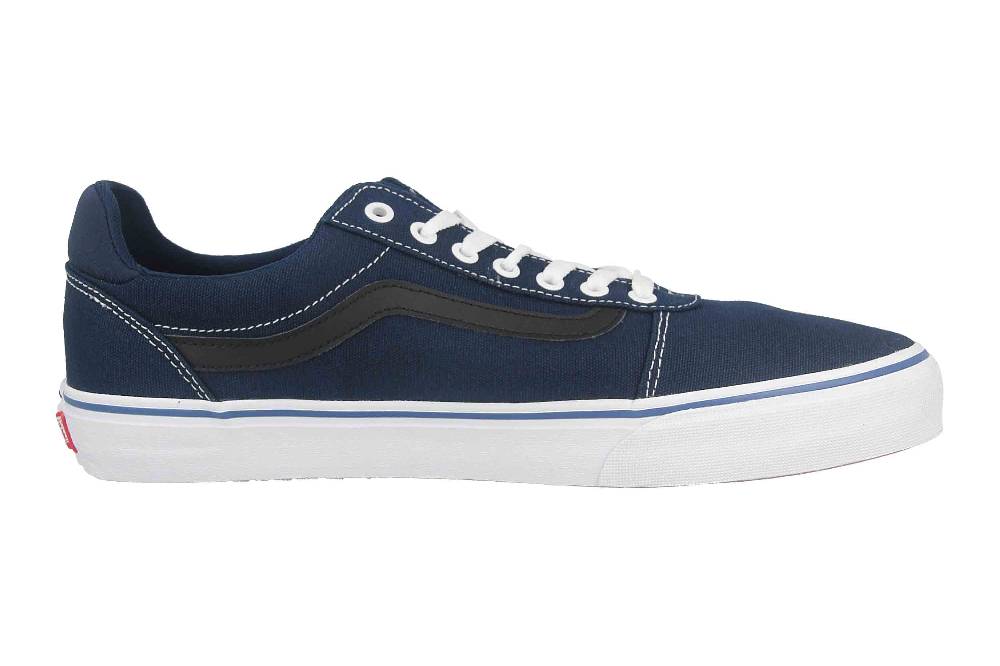 VANS Ward Deluxe CANVAS DRESS BLUES/WHITE Sneaker in Übergrößen Blau VN000C4U5S21 große Herrenschuhe Outlet