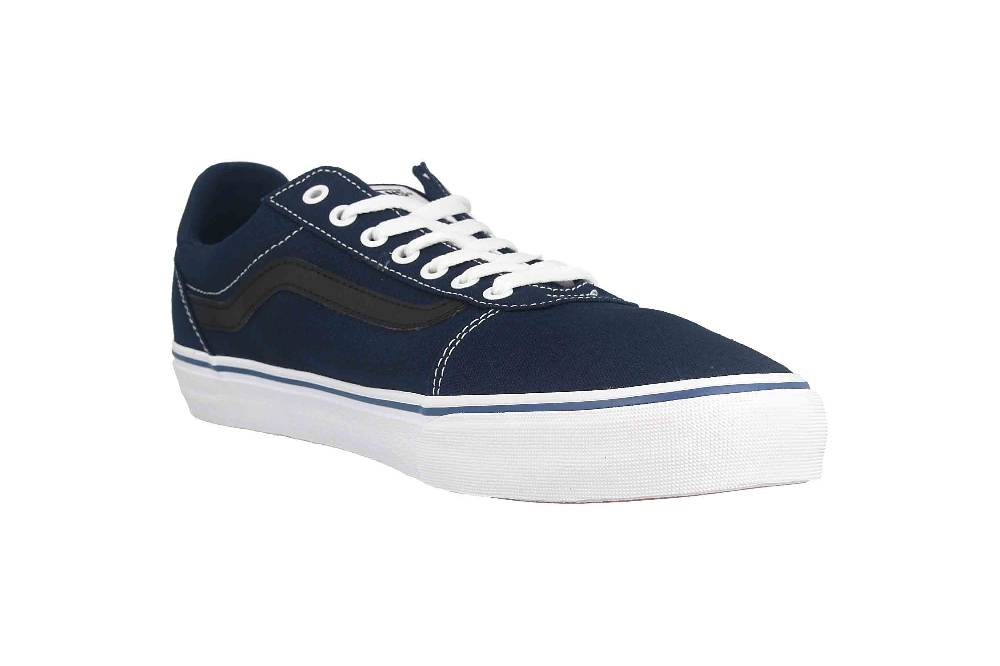 VANS Ward Deluxe CANVAS DRESS BLUES/WHITE Sneaker in Übergrößen Blau VN000C4U5S21 große Herrenschuhe Outlet