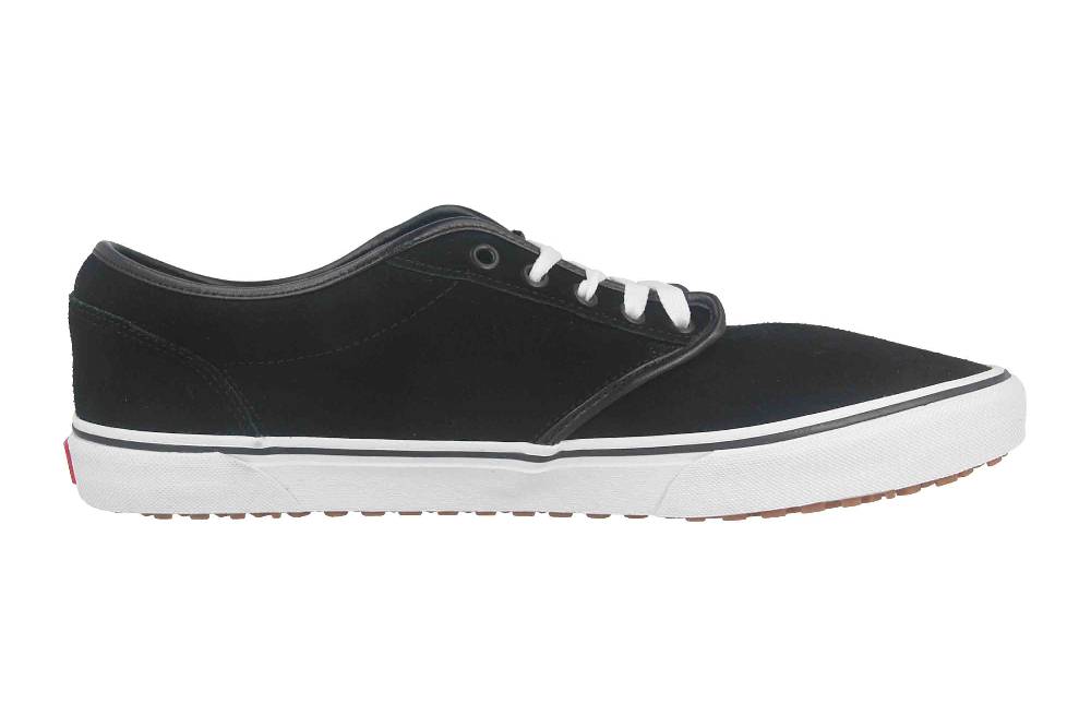 VANS MN ATWOOD VANSGUARD (SUEDE FLEECE) BLACK/WHITE Sneaker in Übergrößen Schwarz VN0A5KXS70P1 große Herrenschuhe Angebote