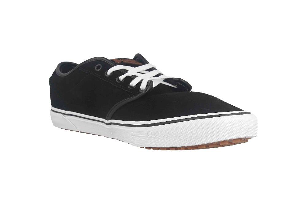 VANS MN ATWOOD VANSGUARD (SUEDE FLEECE) BLACK/WHITE Sneaker in Übergrößen Schwarz VN0A5KXS70P1 große Herrenschuhe Angebote