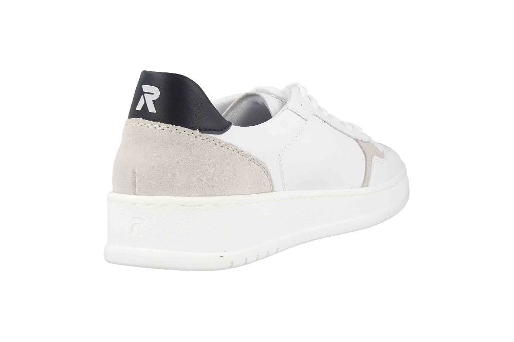 Rieker Evolution Sneaker in Übergrößen Weiß U0401-81 große Herrenschuhe Outlet