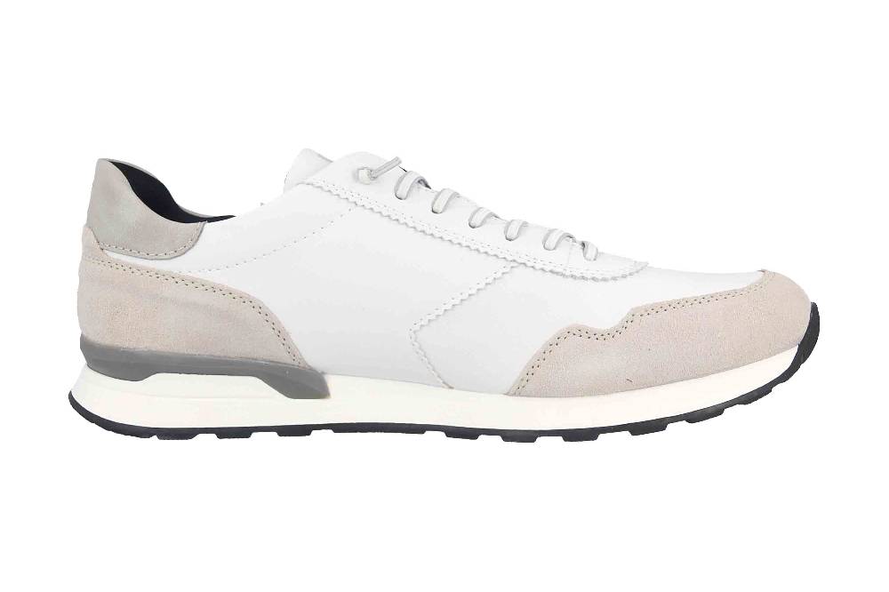 Rieker Evolution Sneaker in Übergrößen Weiß U0303-80 große Herrenschuhe Verkauf
