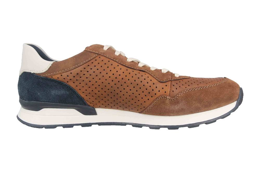 Rieker Evolution Sneaker in Übergrößen Braun U0302-24 große Herrenschuhe Angebote