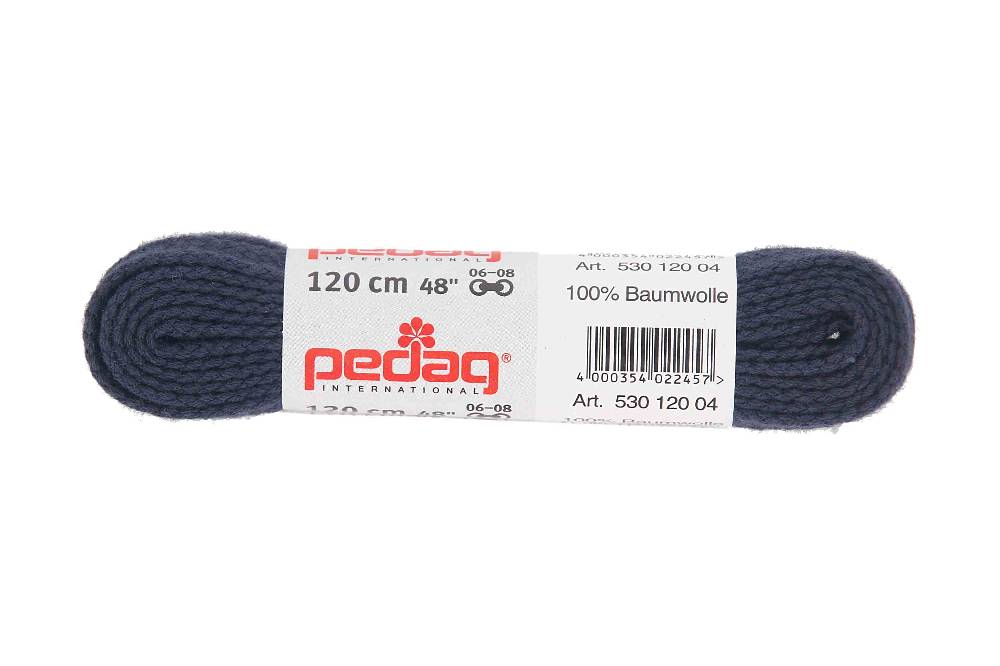 pedag - FLACHSENKEL - Schnürsenkel Diverse Farben 120 cm (1 Paar) Verkauf